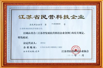 江蘇省民營科技企業